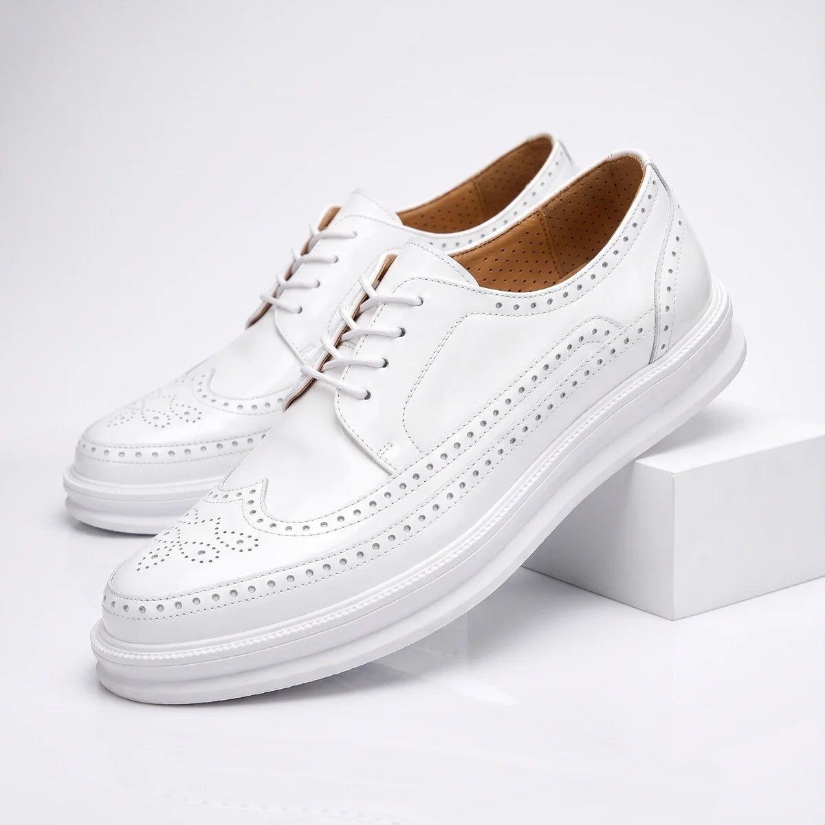 Montreux Brogue Chunky Sole Oxfords