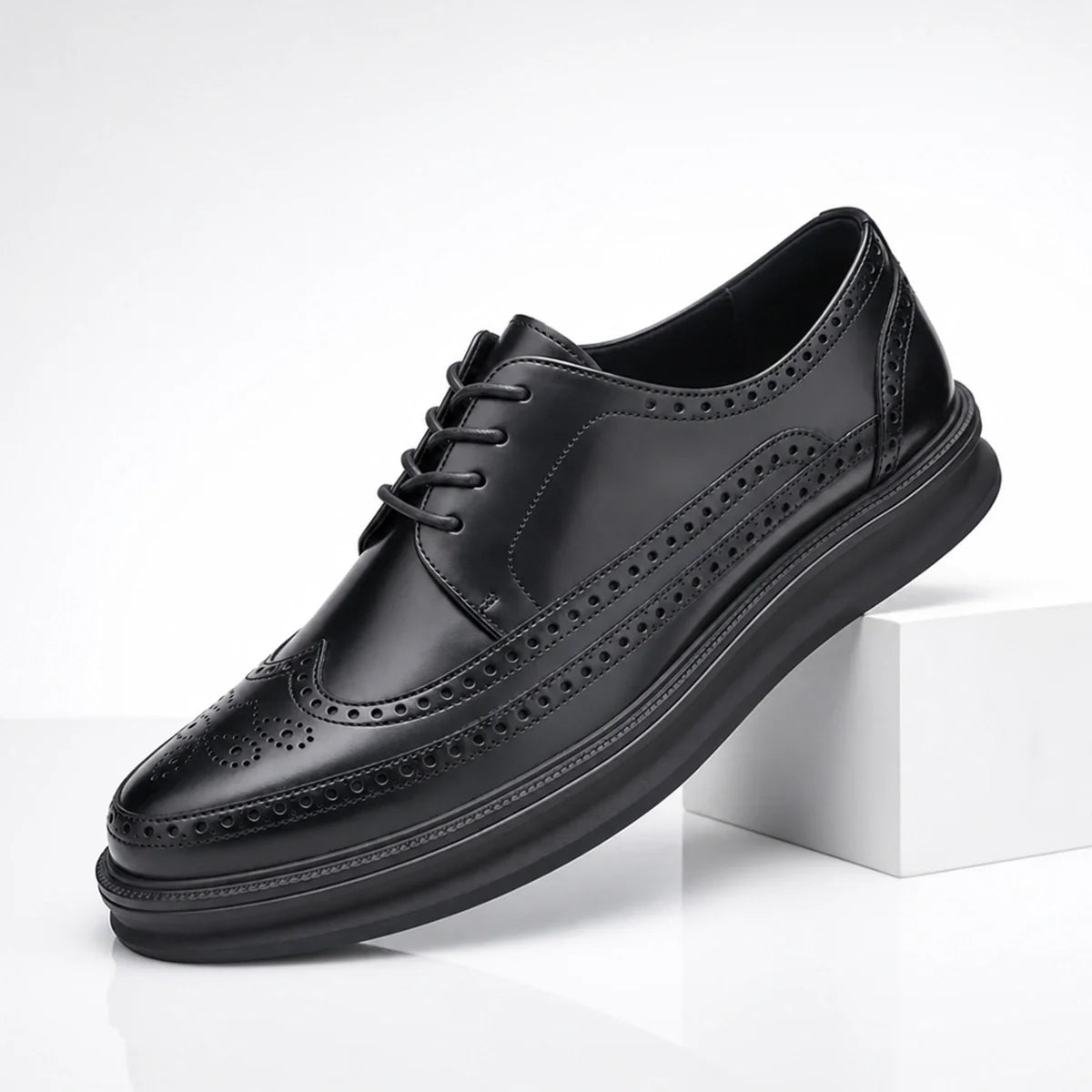 Montreux Brogue Chunky Sole Oxfords