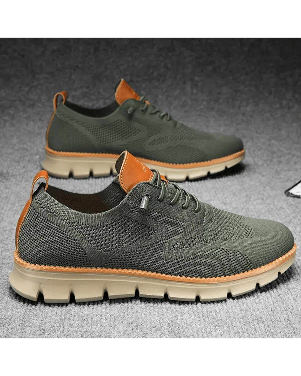 Crown Point Mesh Brogue Sneakers