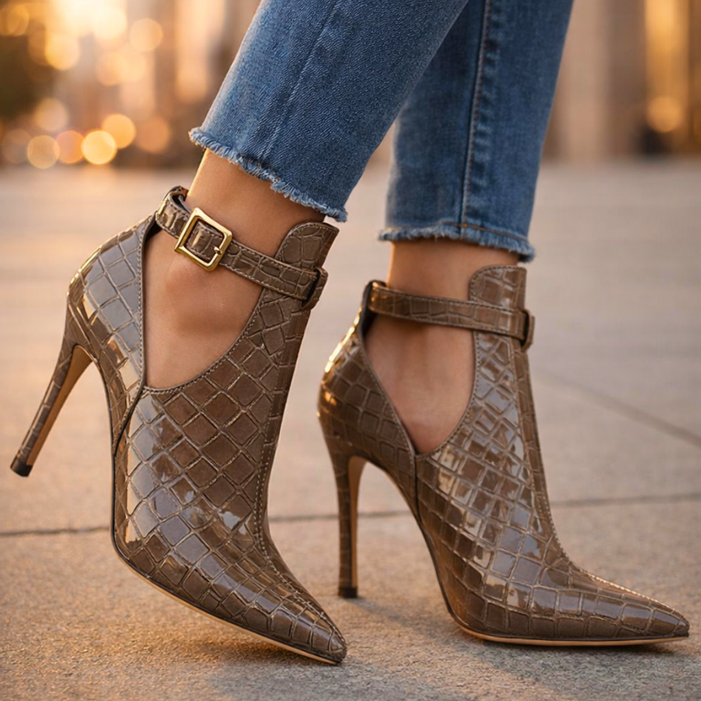 Onega Stiletto Ankle Boots