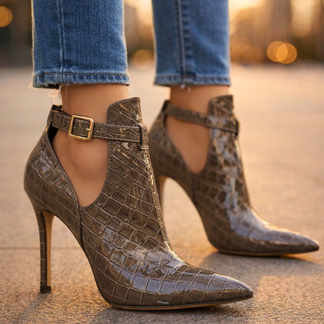 Onega Stiletto Ankle Boots