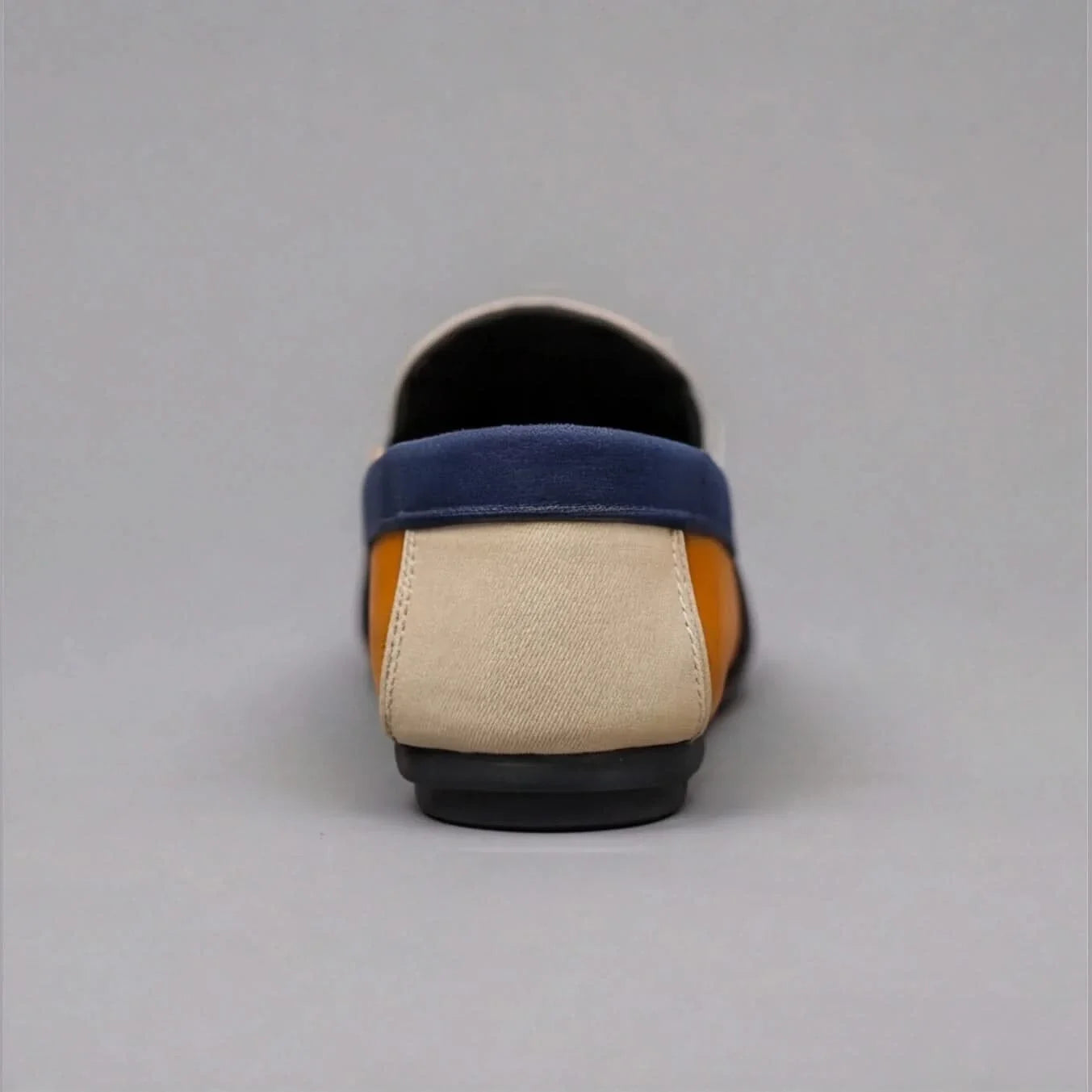 Valencia Patchwork Canvas Loafers