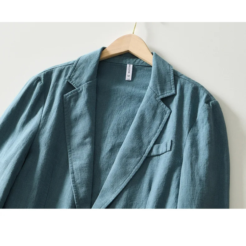Rockaway Linen-Blend Blazer