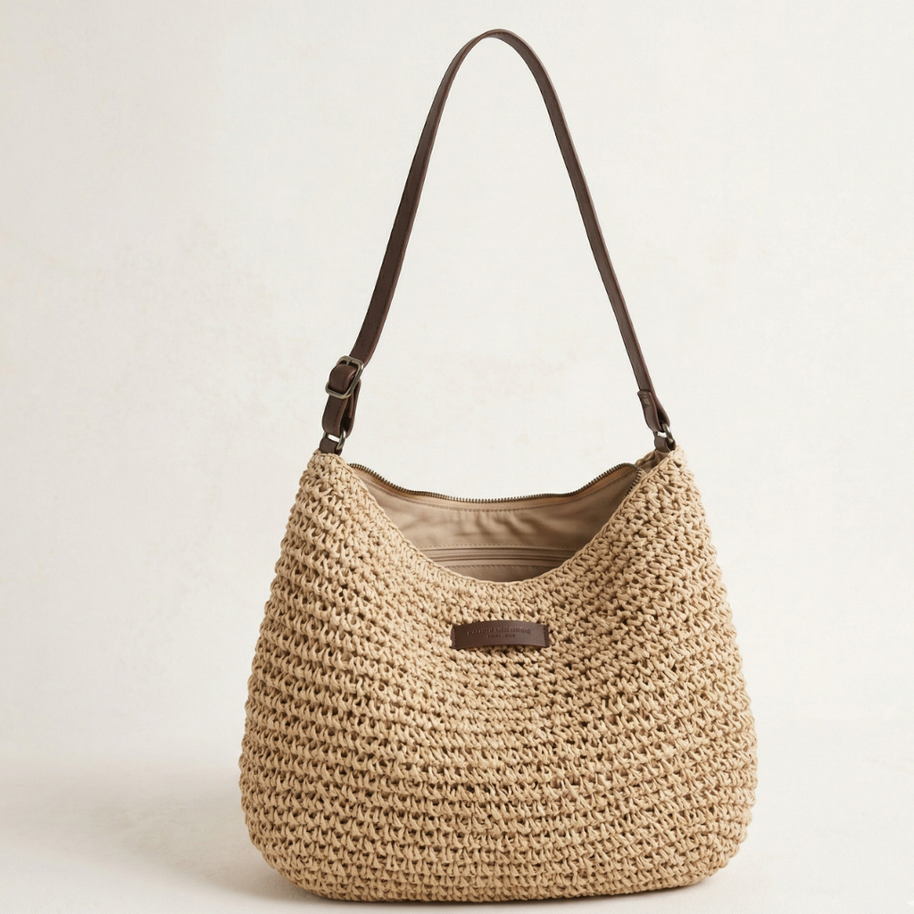 Sumba Woven Straw Sling Bag