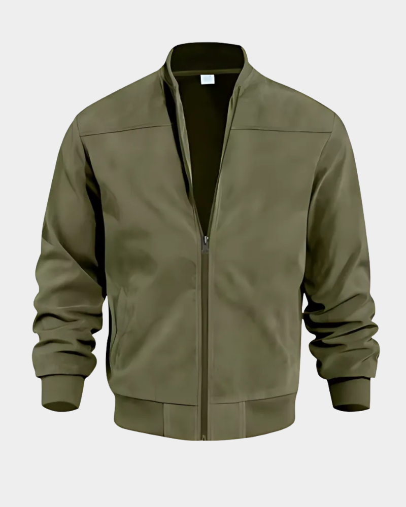 La Rambla Minimalist Bomber Jacket