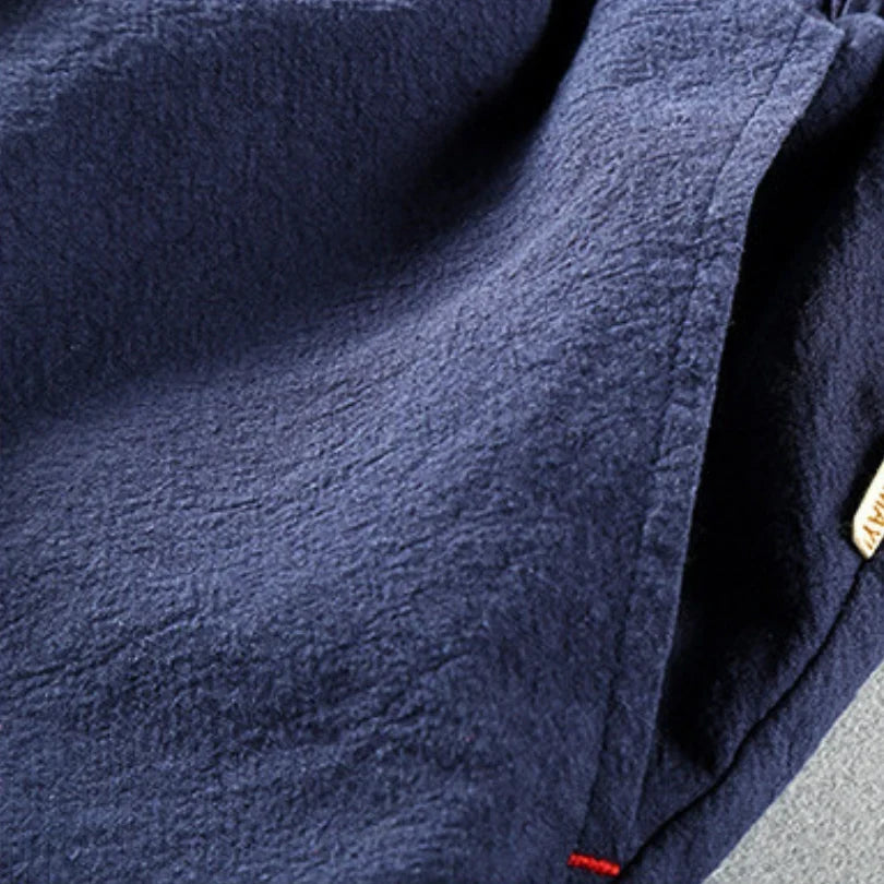 Kamakura Organic Cotton-Linen Trousers