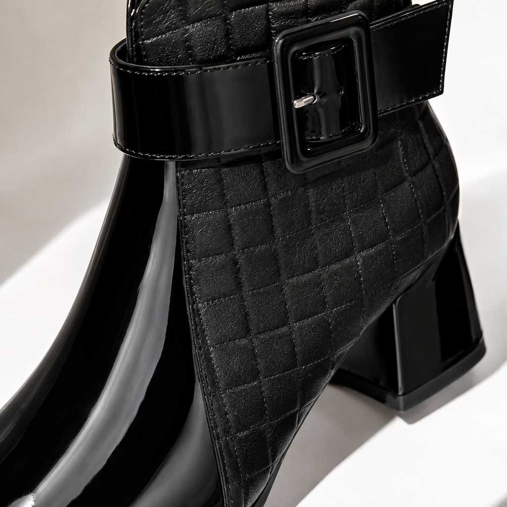 Michigan Leather Ankle Boots