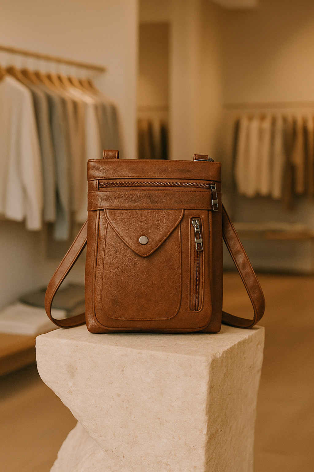 Piran Vintage Leather Crossbody Bag