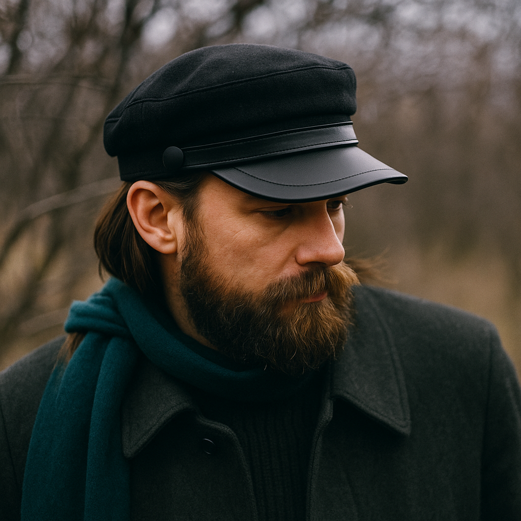 Galway Felt & Leather Fisherman Cap