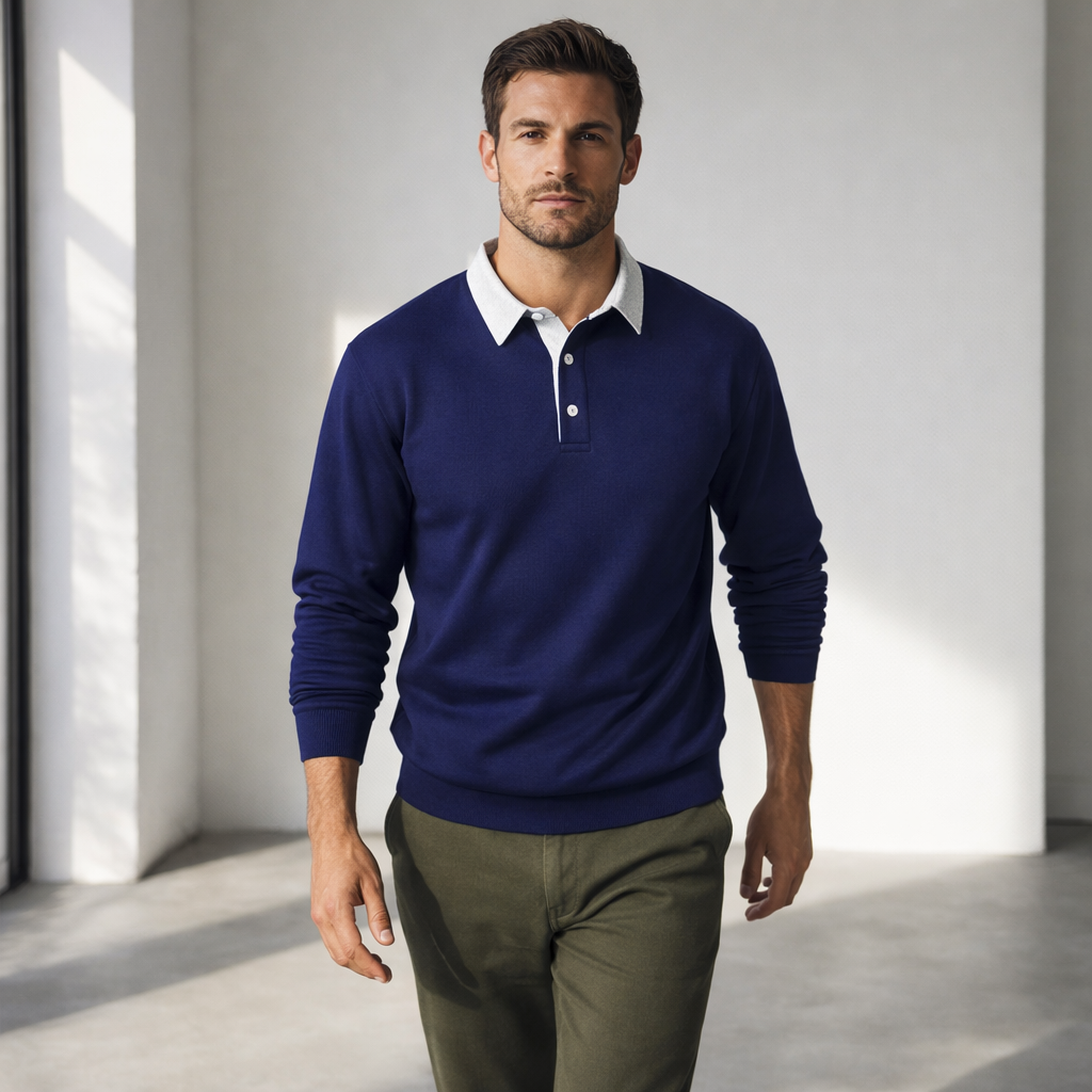 Shaftesbury Collared Sweatshirt