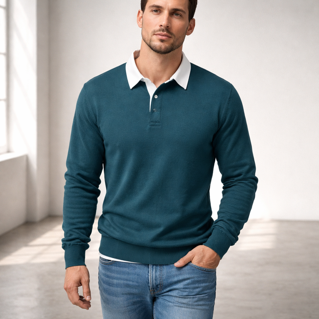Shaftesbury Collared Sweatshirt