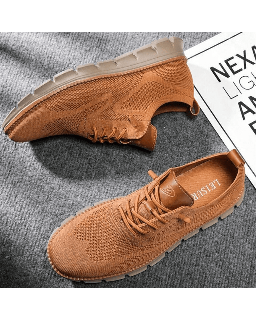 Crown Point Mesh Brogue Sneakers