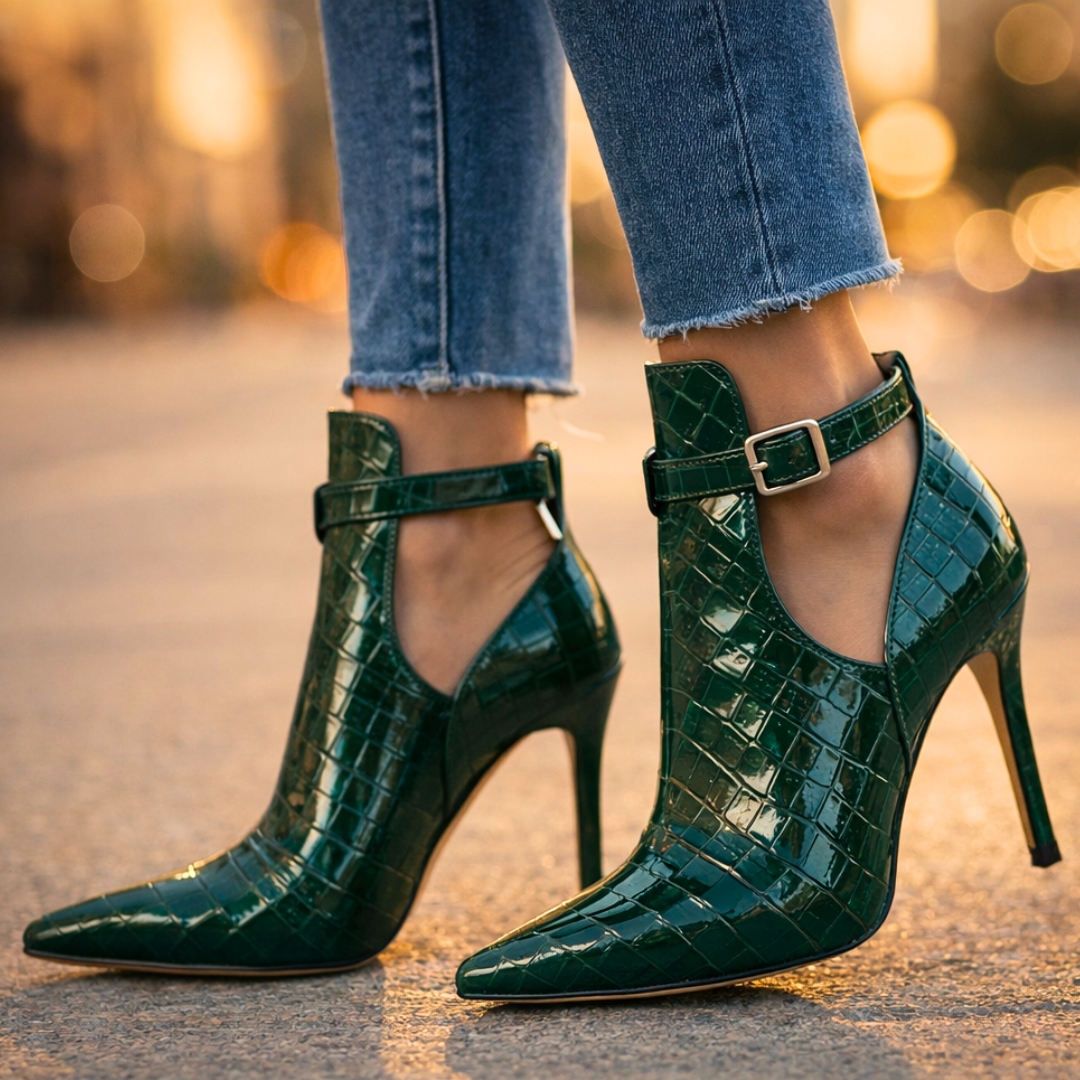 Onega Stiletto Ankle Boots