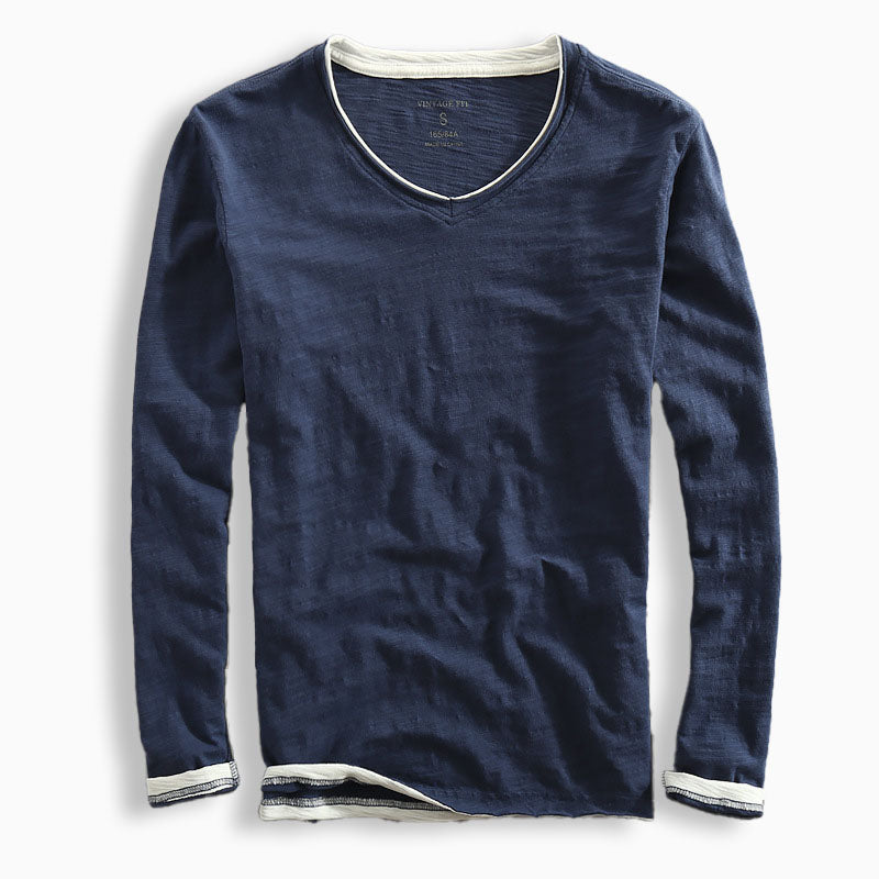 Yokohama Organic Cotton V-Neck Shirt