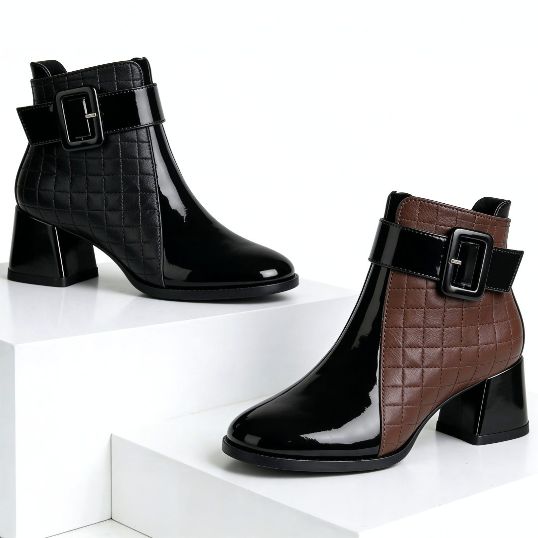Michigan Leather Ankle Boots
