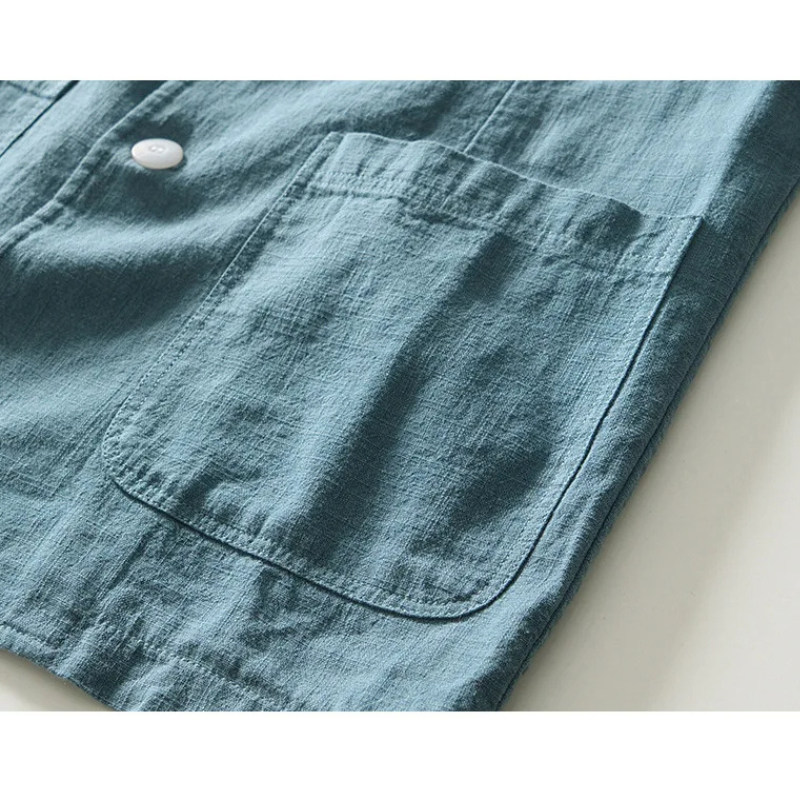 Rockaway Linen-Blend Blazer