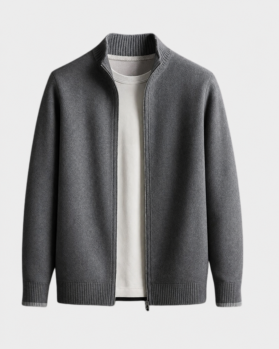 Cabot Zip-Up Cardigan