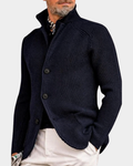 Arriaga Stand-Collar Knit Coat