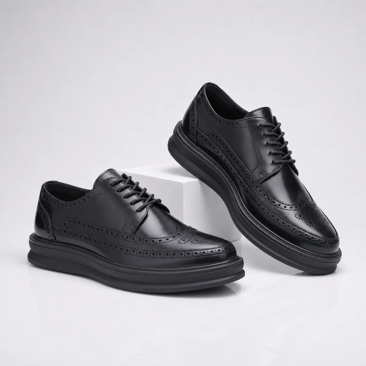 Montreux Brogue Chunky Sole Oxfords