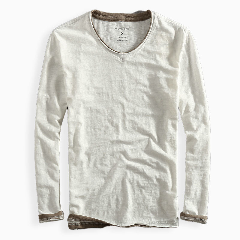 Yokohama Organic Cotton V-Neck Shirt