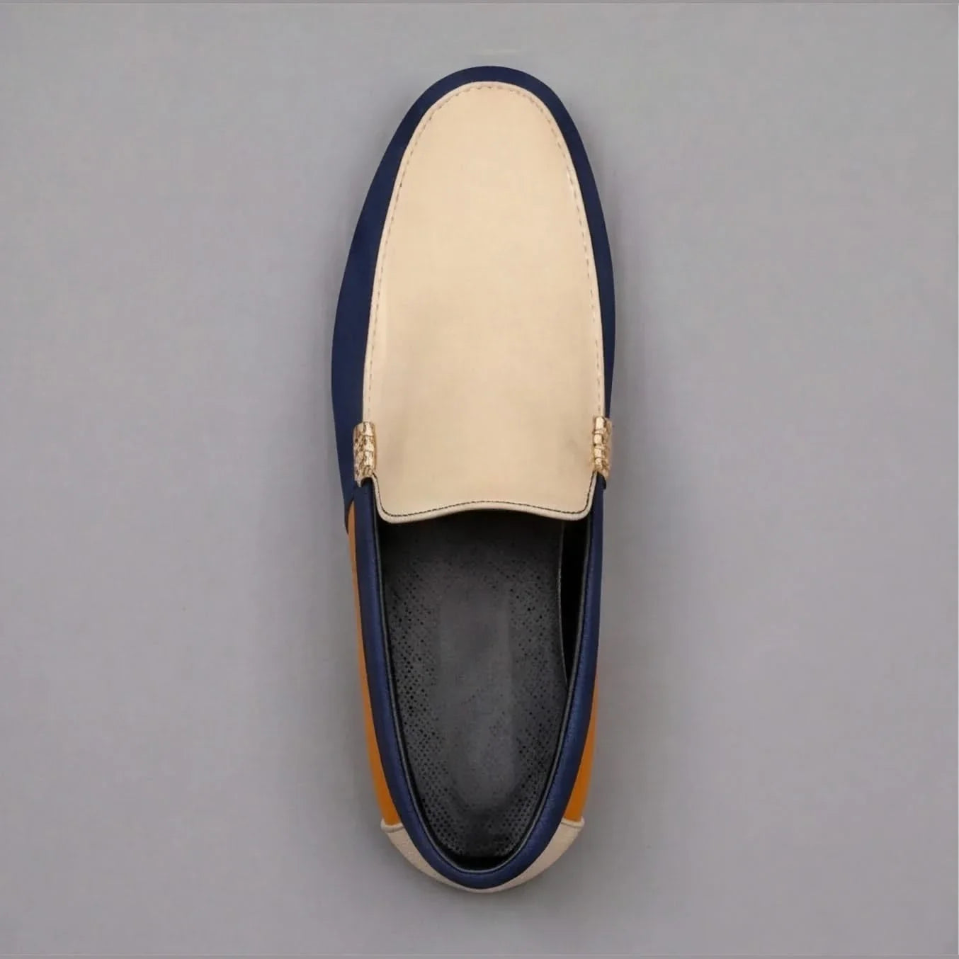 Valencia Patchwork Canvas Loafers