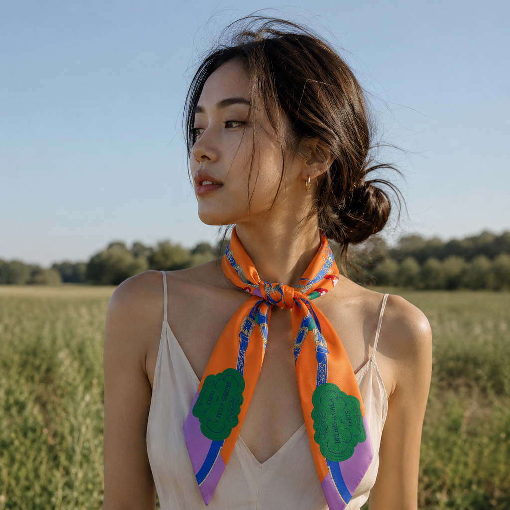 The Delta Silk Scarf