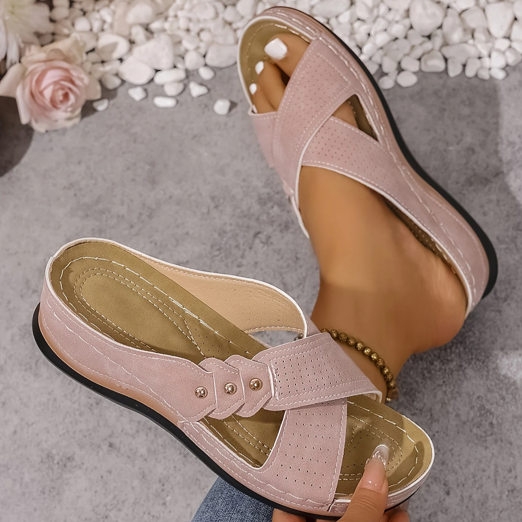 Port Fairy Orthopedic Wedge Sandals