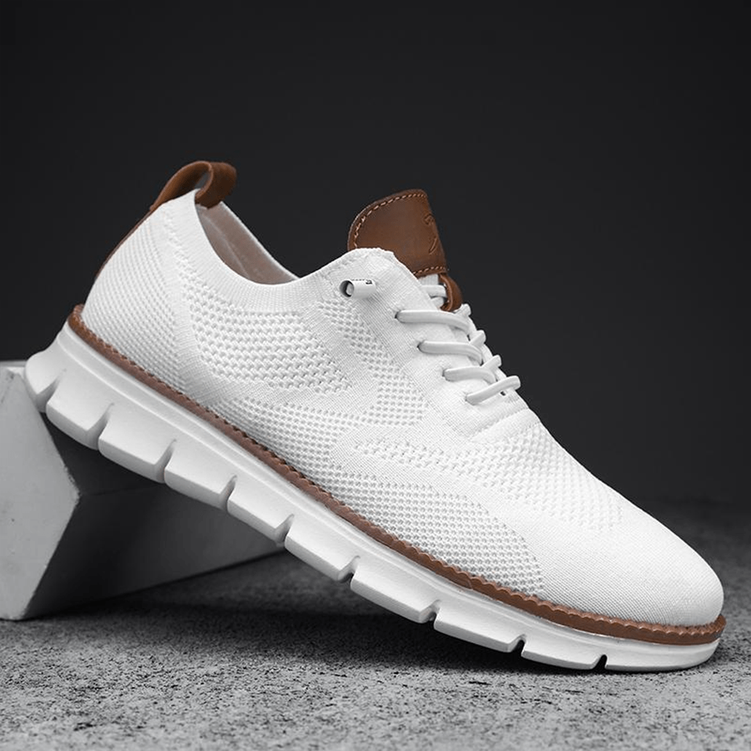 Crown Point Mesh Brogue Sneakers