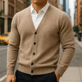 Grindelwald Brushed Cashmere V-Neck Cardigan