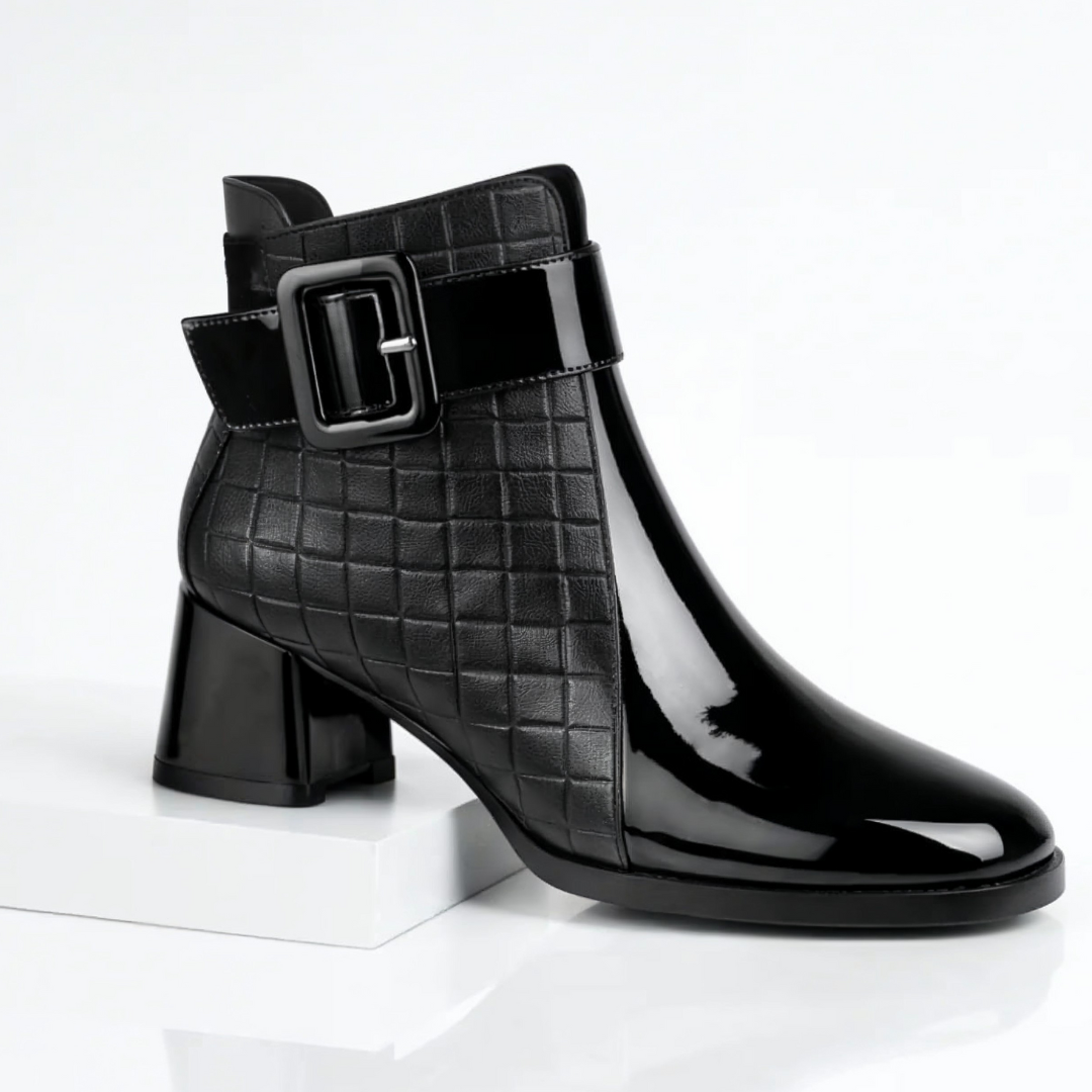 Michigan Leather Ankle Boots