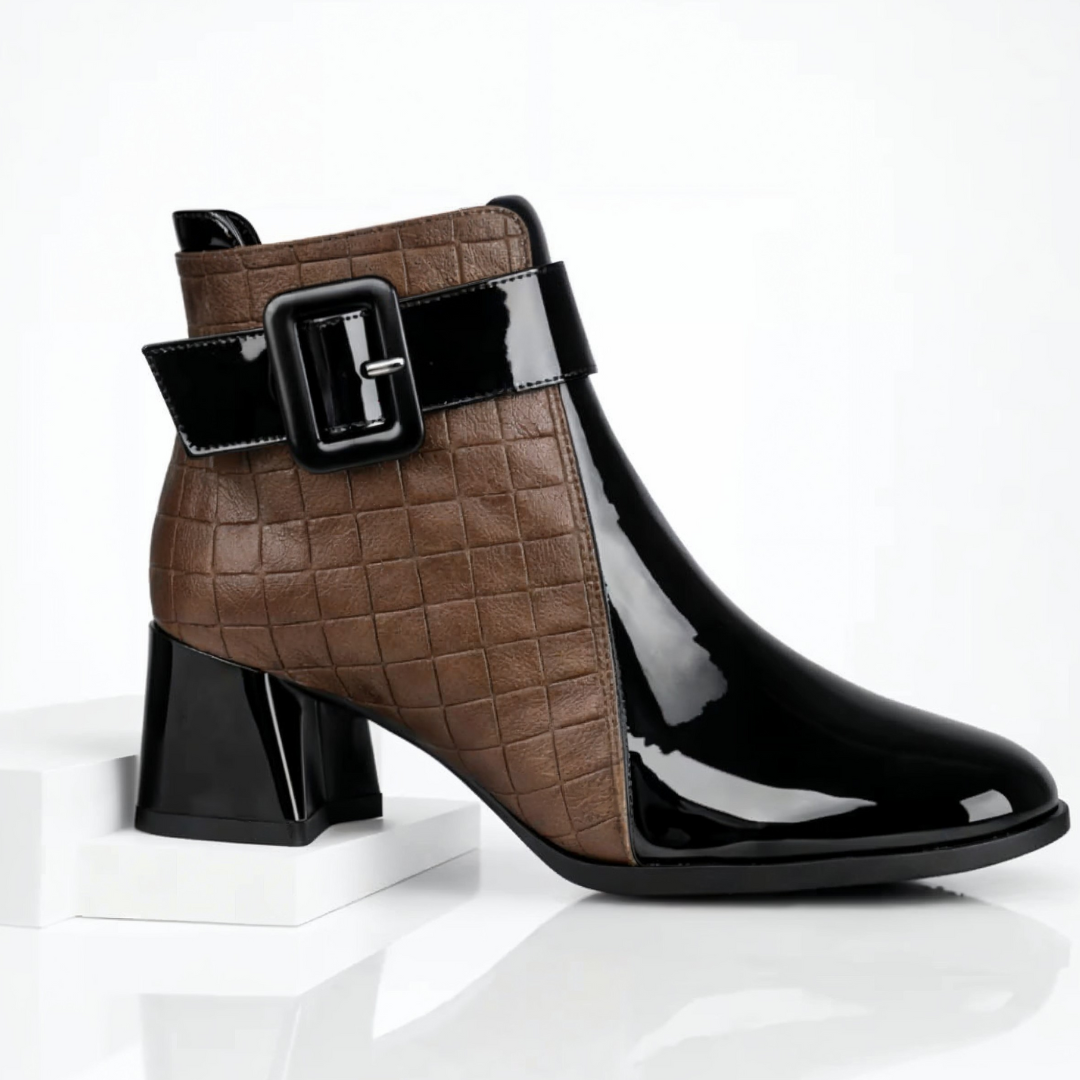 Michigan Leather Ankle Boots
