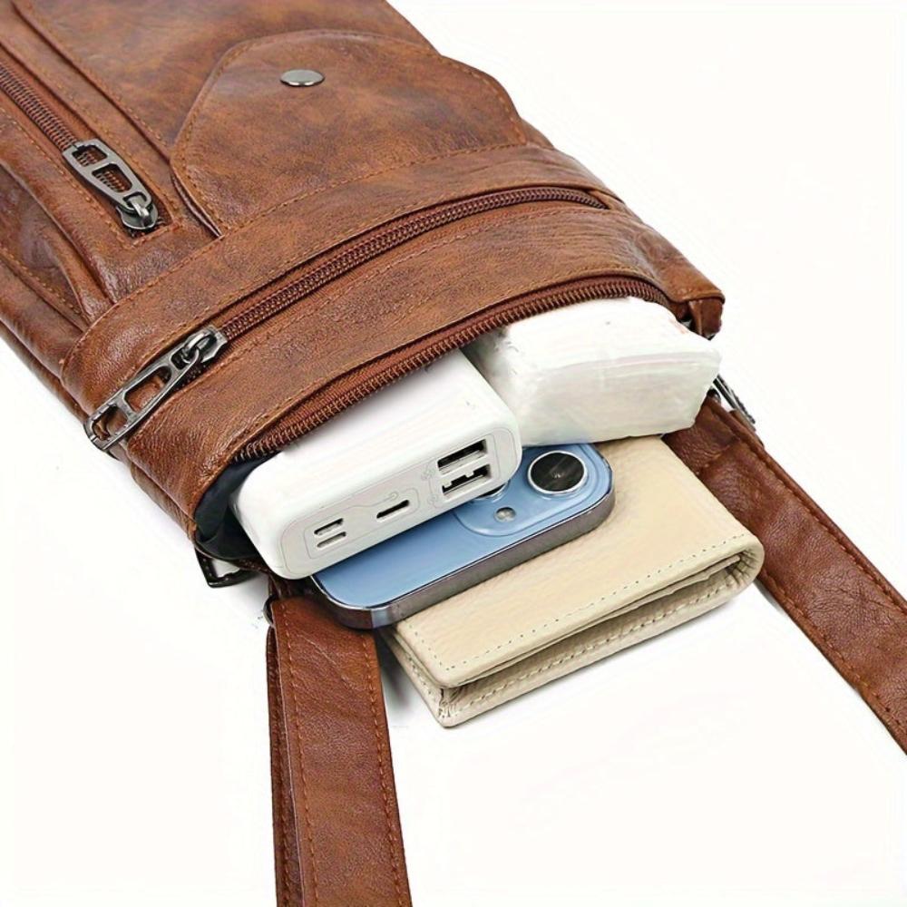 Piran Vintage Leather Crossbody Bag