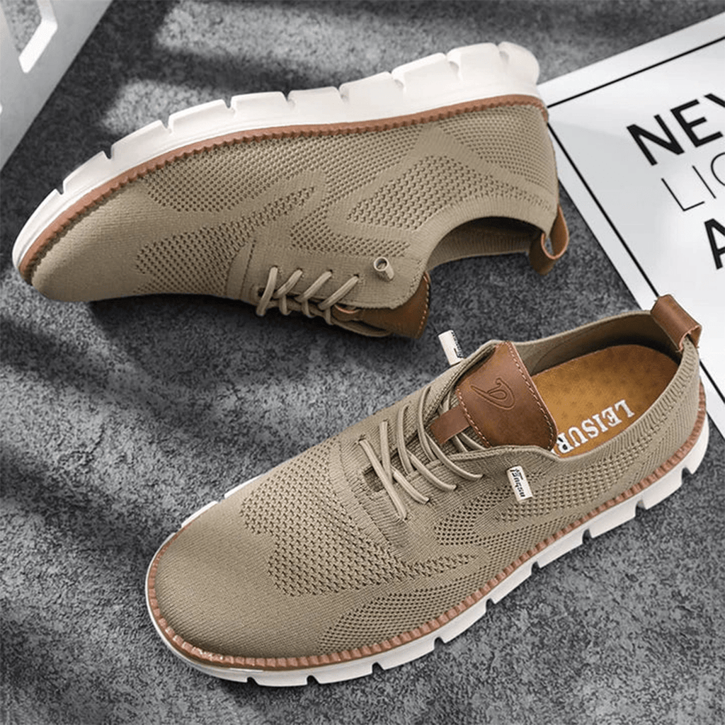 Crown Point Mesh Brogue Sneakers
