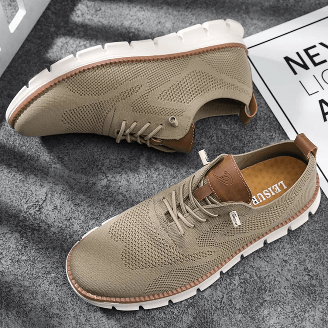 Crown Point Mesh Brogue Sneakers