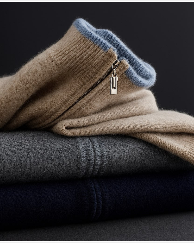 Cabot Zip-Up Cardigan