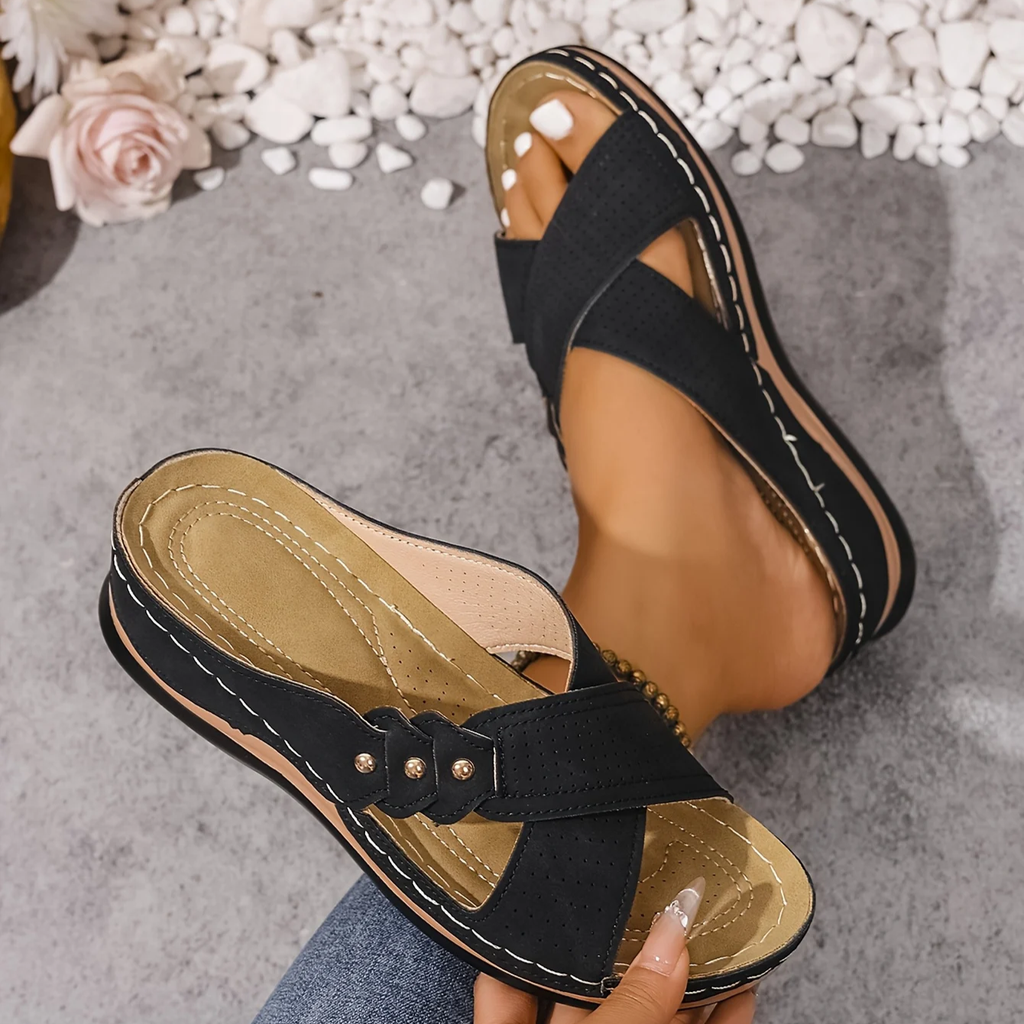 Port Fairy Orthopedic Wedge Sandals