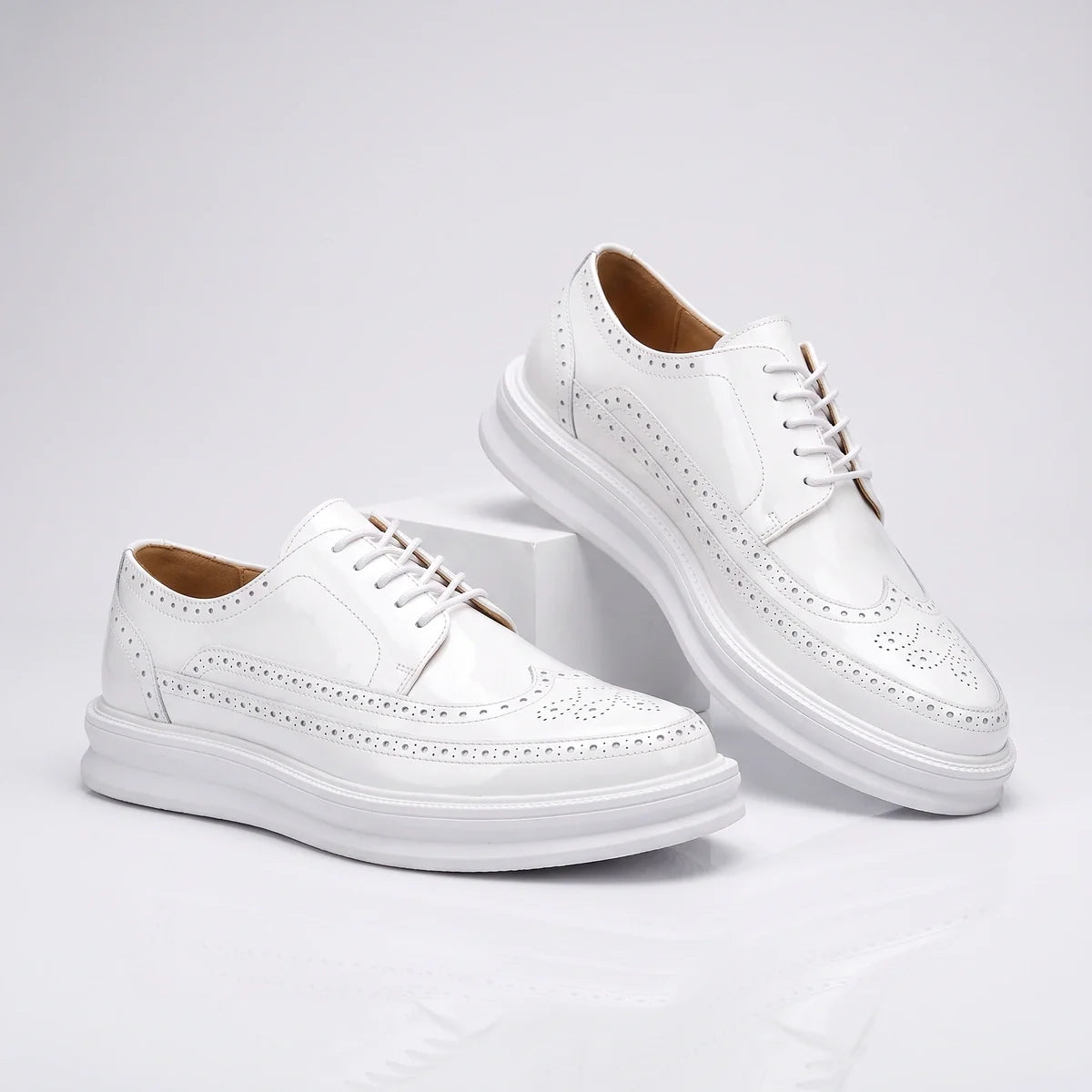 Montreux Brogue Chunky Sole Oxfords