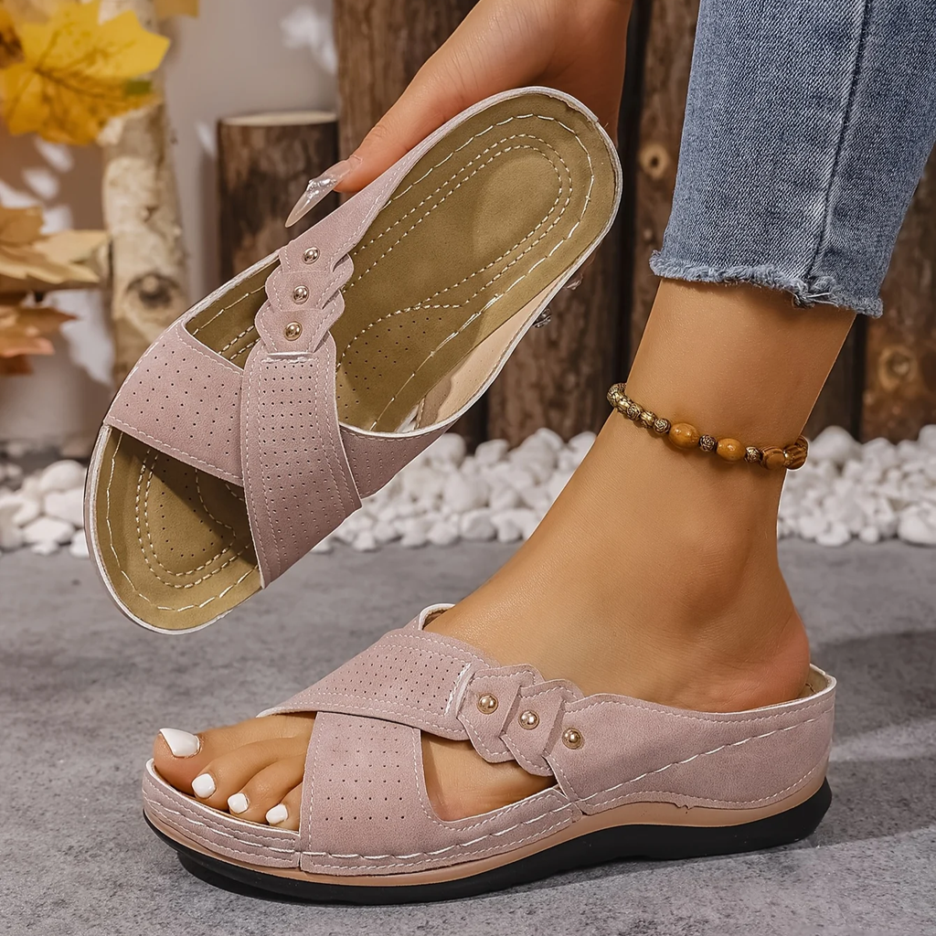 Port Fairy Orthopedic Wedge Sandals