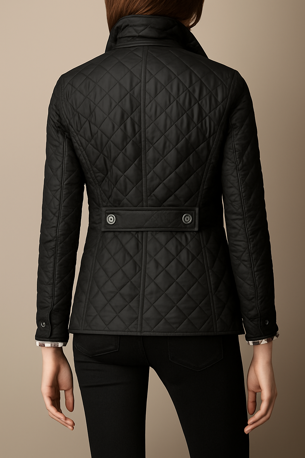 Athabasca Quilted Button-Front Jacket