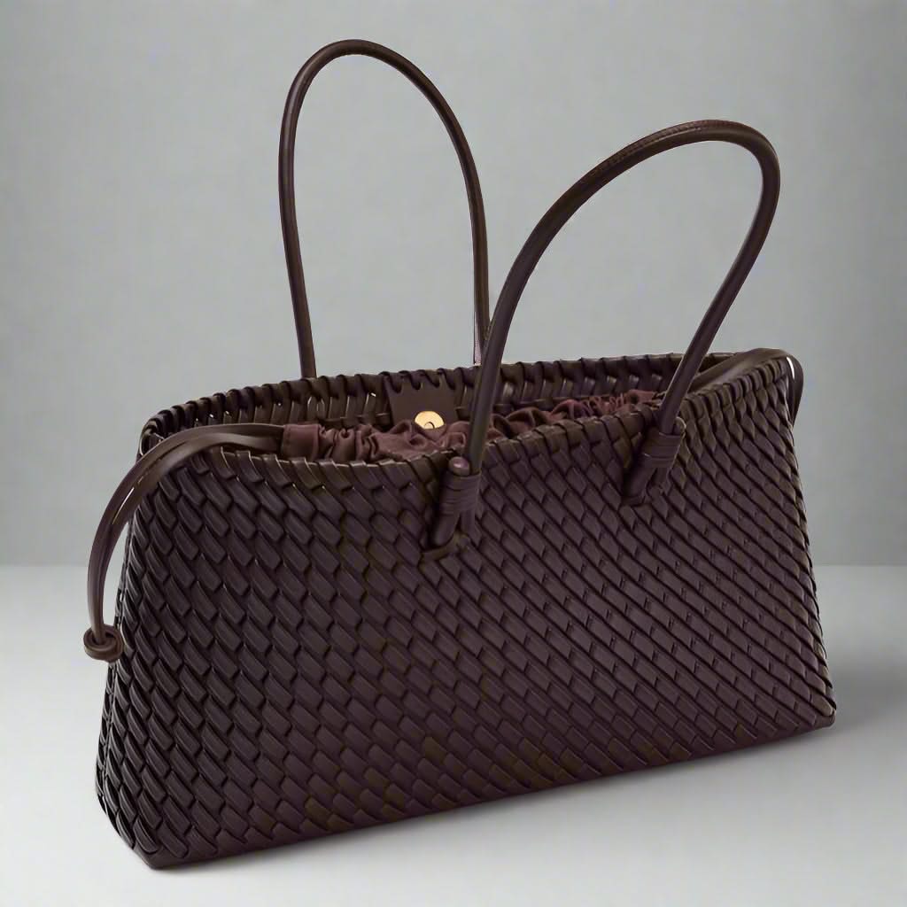 Palermo Woven Leather Tote Bag