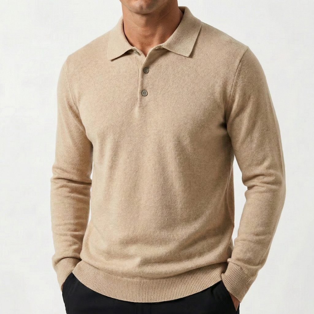 Whitmore Knit Polo Sweater