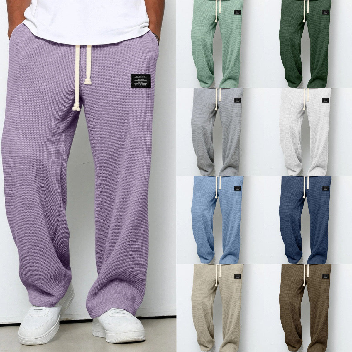 Venice Corduroy Drawstring Trousers