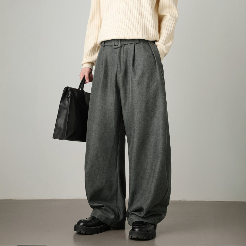 Cannizaro Wide-Leg Belted Trousers