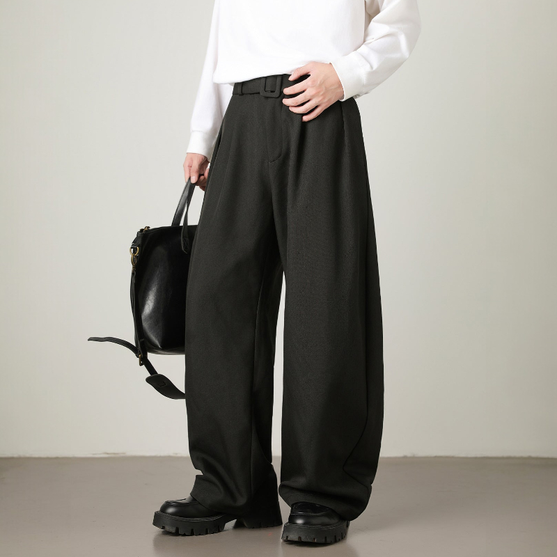 Cannizaro Wide-Leg Belted Trousers