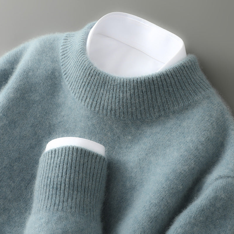 Lausanne Cashmere Crewneck Knit Sweater