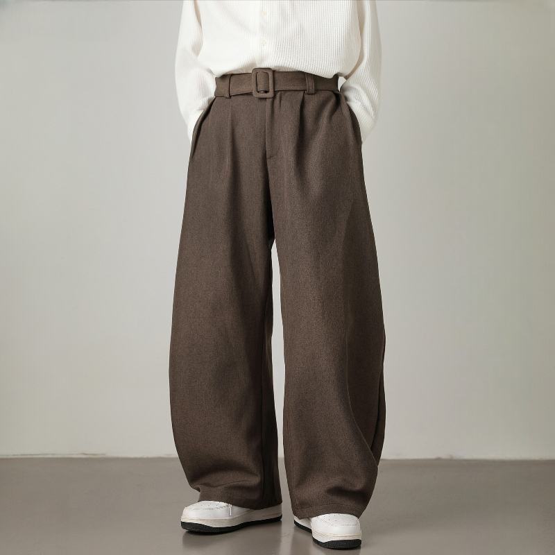 Cannizaro Wide-Leg Belted Trousers