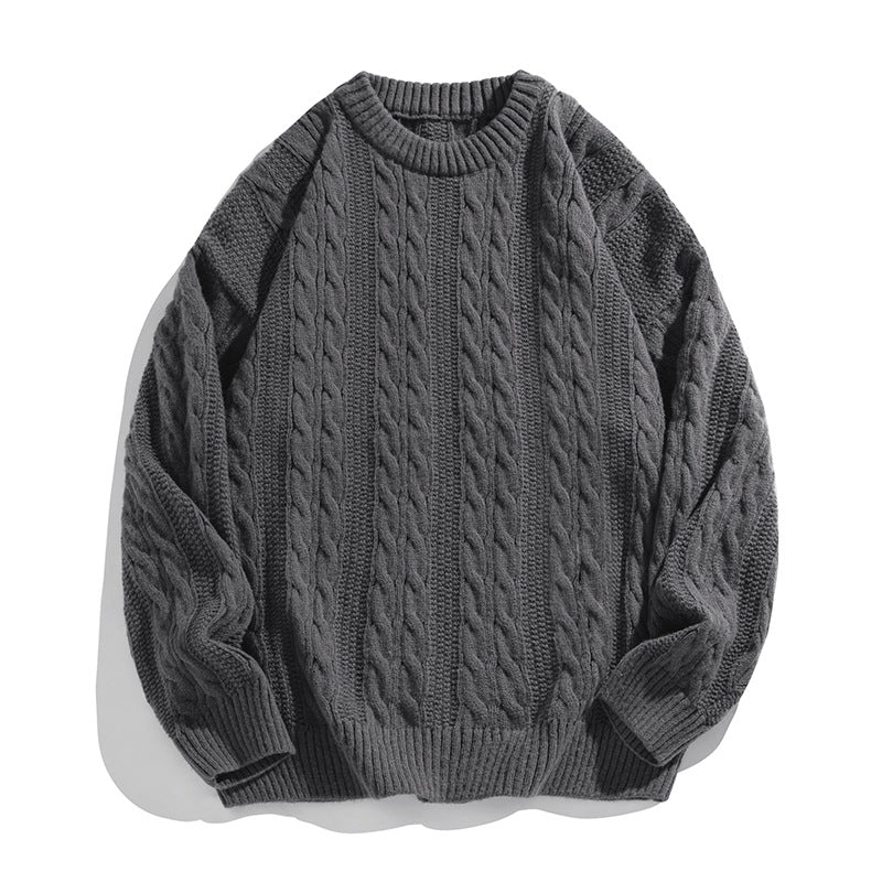 Prague Braided Cable-Knit Sweater