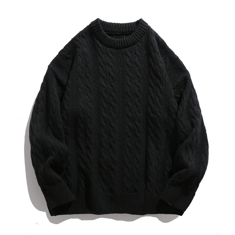 Prague Braided Cable-Knit Sweater