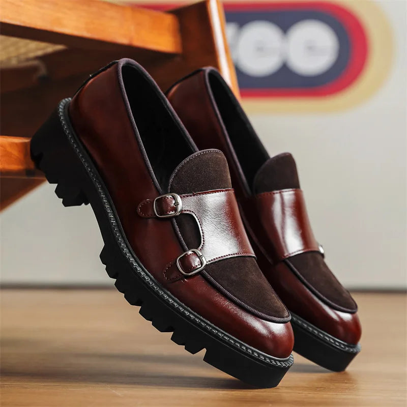 Aurland Monk-Strap Loafers