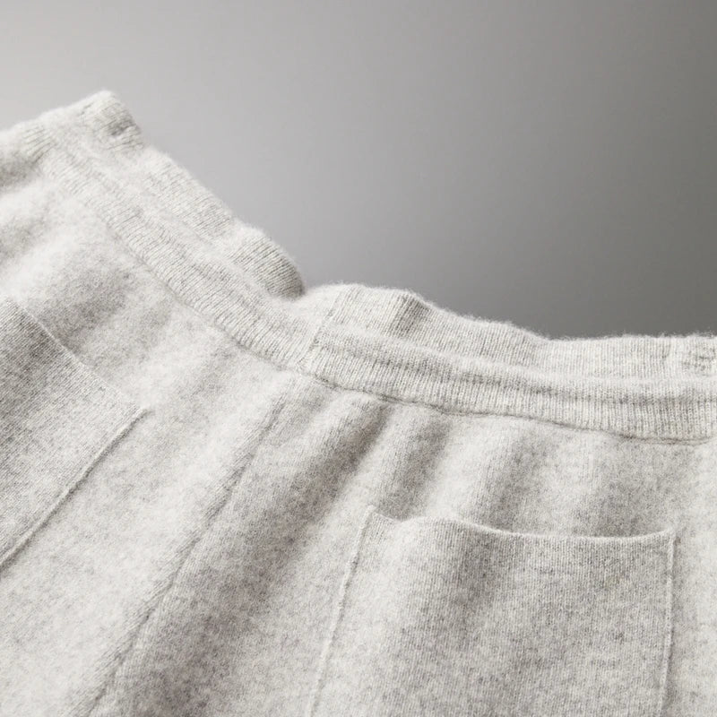 Oakhaven Cashmere Drawstring Trousers